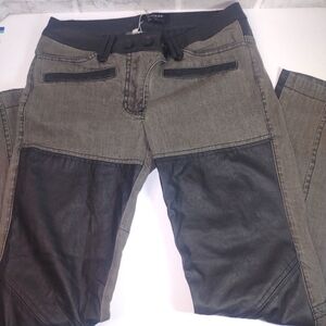 LG. Comme USA Black and Gray Pants